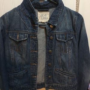 Cropped Denim Jacket